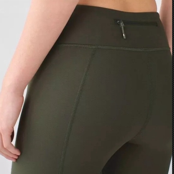 NWT LULULEMON Tight Stuff Tight Gator Green GTRG - Picture 4 of 7
